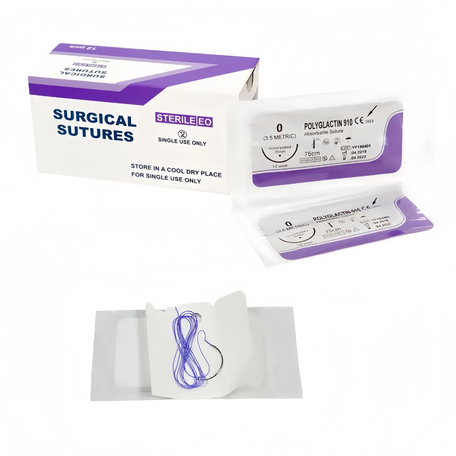 Wholesale Absorbable Surgical Sutures ZH WorldTrade China Factory Supplier
