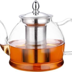 Wholesale Glass Teapot with Removable Infuser 1000ml ZH WorldTrade China Factory Supplier