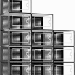 Wholesale Large Shoe Storage Boxes Organizers for Closet 12 Pack ZH WorldTrade China Factory Supplier