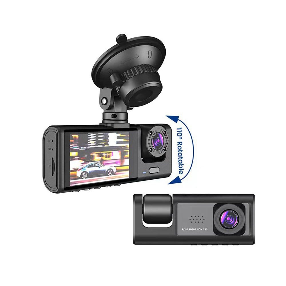 Wholesale Triple-Lens Dash Cam ZH WorldTrade China Factory Supplier