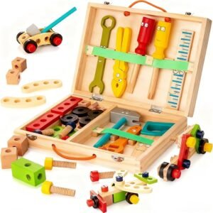 Wholesale Wooden Tool Box with Building Toy Set ZH WorldTrade China Factory Supplier