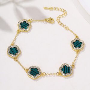 Wholesale five-leaf clover jewelry ZH WorldTrade China Factory Supplier