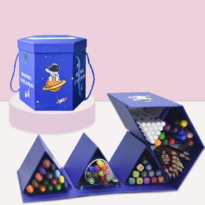 114-Piece Washable Art Set for Schools | Non-Toxic Kids' Craft Supplies Bulk Wholesale