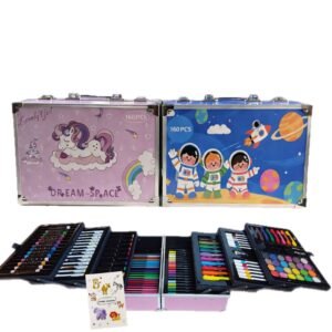 160-Piece Kids' Art Gift Box Wholesale | Premium Children's Drawing Kit for Gift Retailers