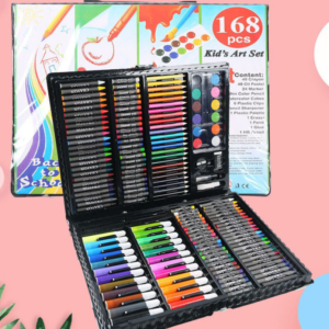 168-Piece Stationery & Colored Pencil Set Bulk | School Stationery Wholesale Supplier